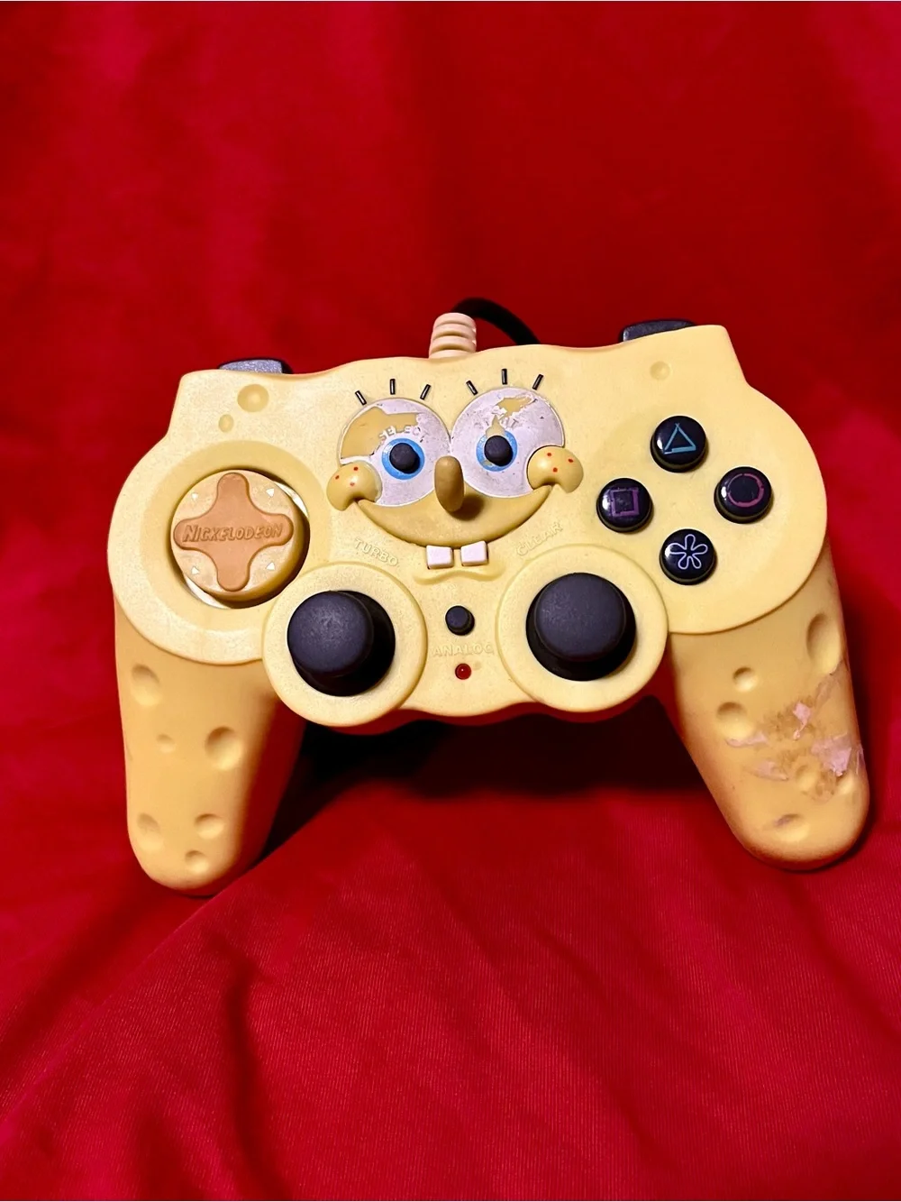 VTG PlayStation2 ‘SpongeBob’ edition controller